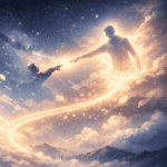 A higher-dimensional me might come down and tell me…