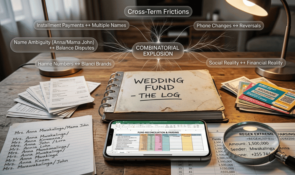 How Managing a Wedding Fund Taught Me About Friction Discovery, Combinatorial Explosions, and Building Software