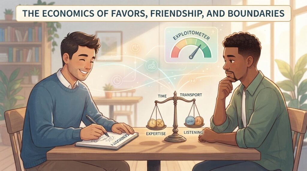 The Economics of Favors, Friendship, and Boundaries